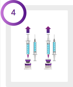   Fortynningsinstruksjoner ved bruk av hetteglass Allergan enheter